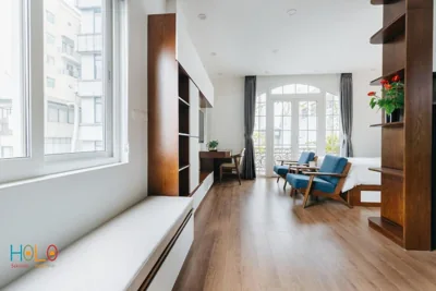 발코니가 있는 스튜디오 — HoLo Central Hanoi - Serviced HomeStay